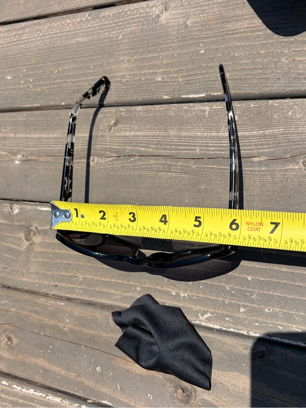 COACH OVERSIZED DESIGNER BLACK CRYSTAL MOSAIC SUNGLASSES 58-18-135 W/case - Picture 15 of 16